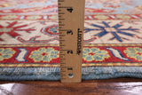 Blue Super Kazak Hand Knotted Rug - 5' 10" X 8' - Golden Nile
