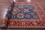 Super Kazak Handmade Wool Rug - 5' 11" X 9' 2" - Golden Nile