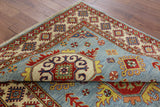 Oriental Blue Super Kazak Rug 6 X 9 - Golden Nile