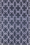 Moroccan Flat Weave Wool & Silk Rug - 6' 1" X 9' 1" - Golden Nile