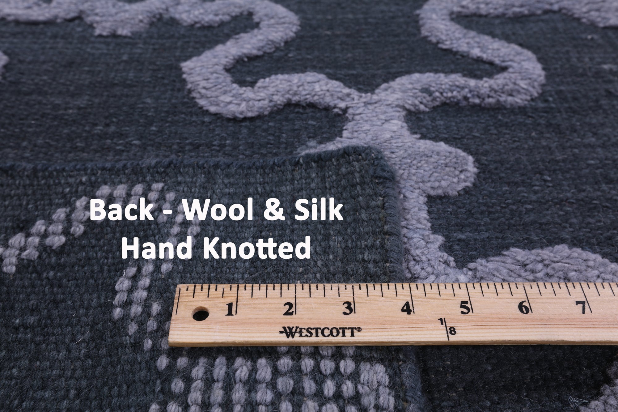 Moroccan Flat Weave Wool & Silk Rug - 6' 1" X 9' 1" - Golden Nile