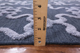 Moroccan Flat Weave Wool & Silk Rug - 6' 1" X 9' 1" - Golden Nile