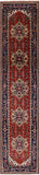 Red Heriz Serapi Handmade Runner Rug - 2' 8" X 12' 2" - Golden Nile