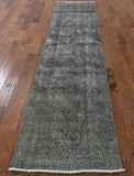 Oriental Overdyed Runner Rug 3 X 11 - Golden Nile