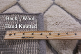 Ivory Moroccan Handmade Wool Rug - 6' 1" X 9' 0" - Golden Nile
