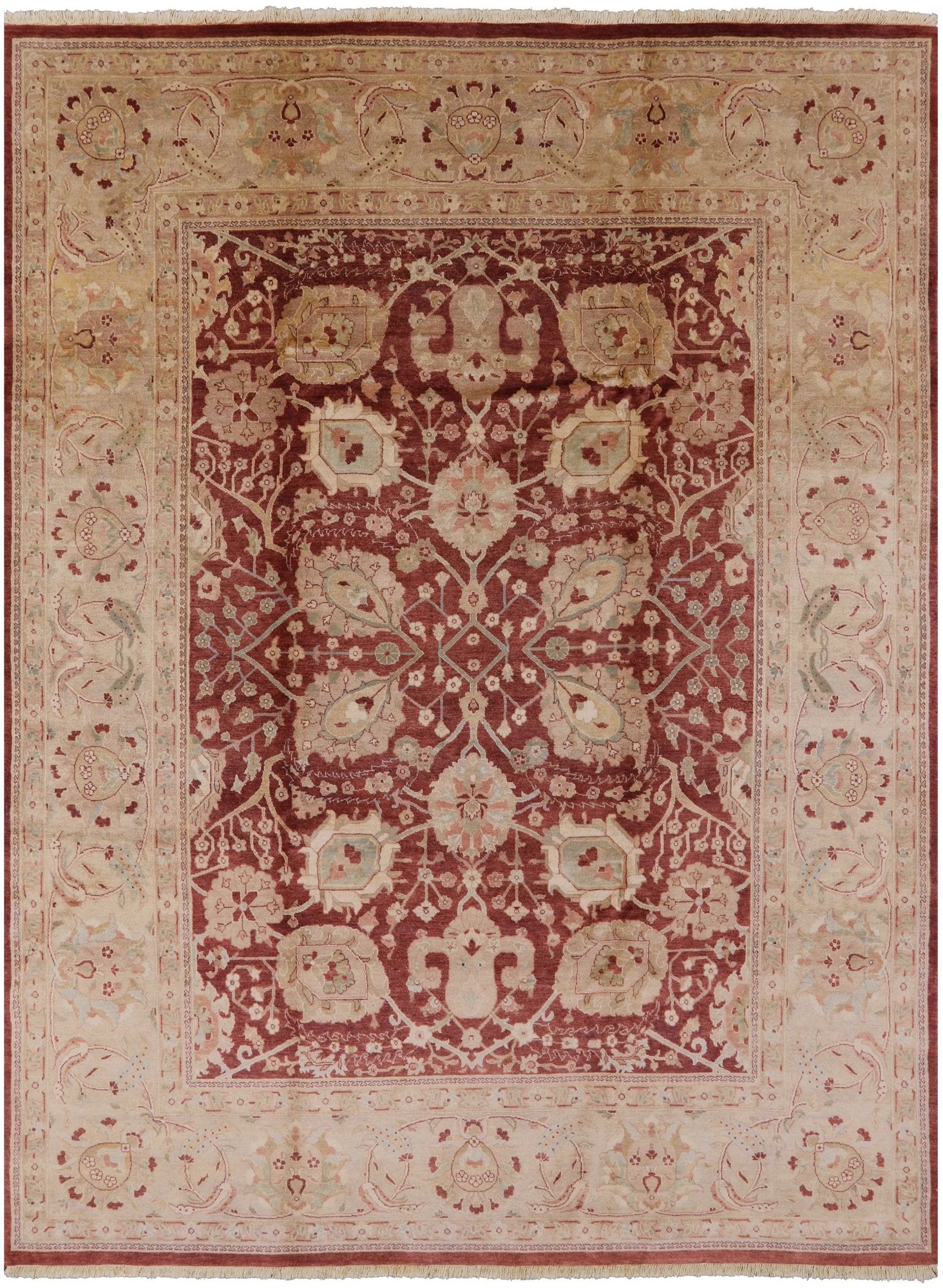 Peshawar Hand Knotted Area Rug - 8' 2" X 10' 10" - Golden Nile