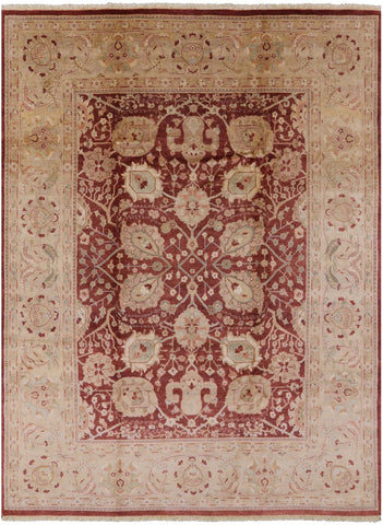 Peshawar Hand Knotted Area Rug - 8' 2