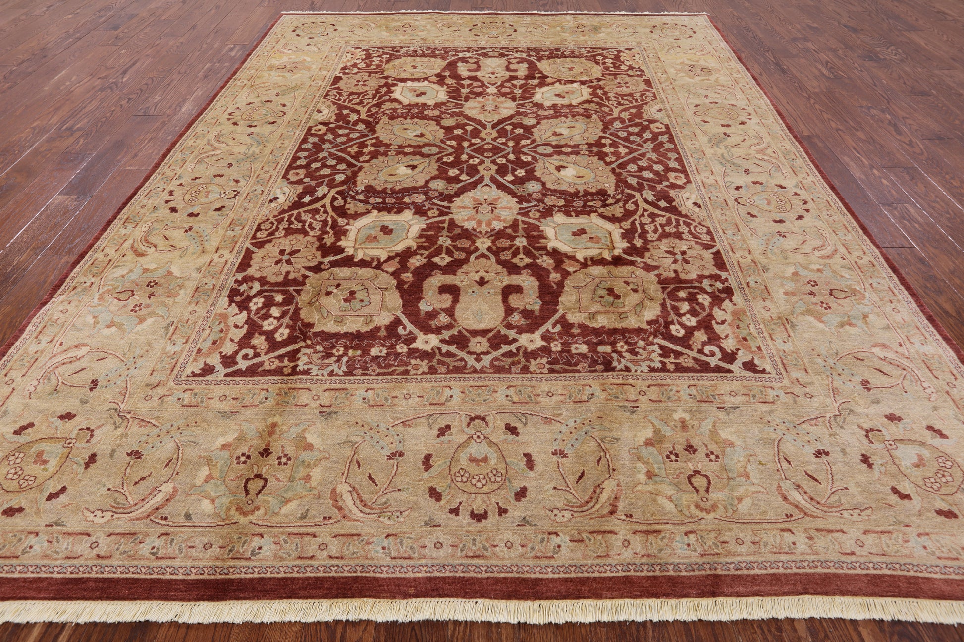 Peshawar Hand Knotted Area Rug - 8' 2" X 10' 10" - Golden Nile