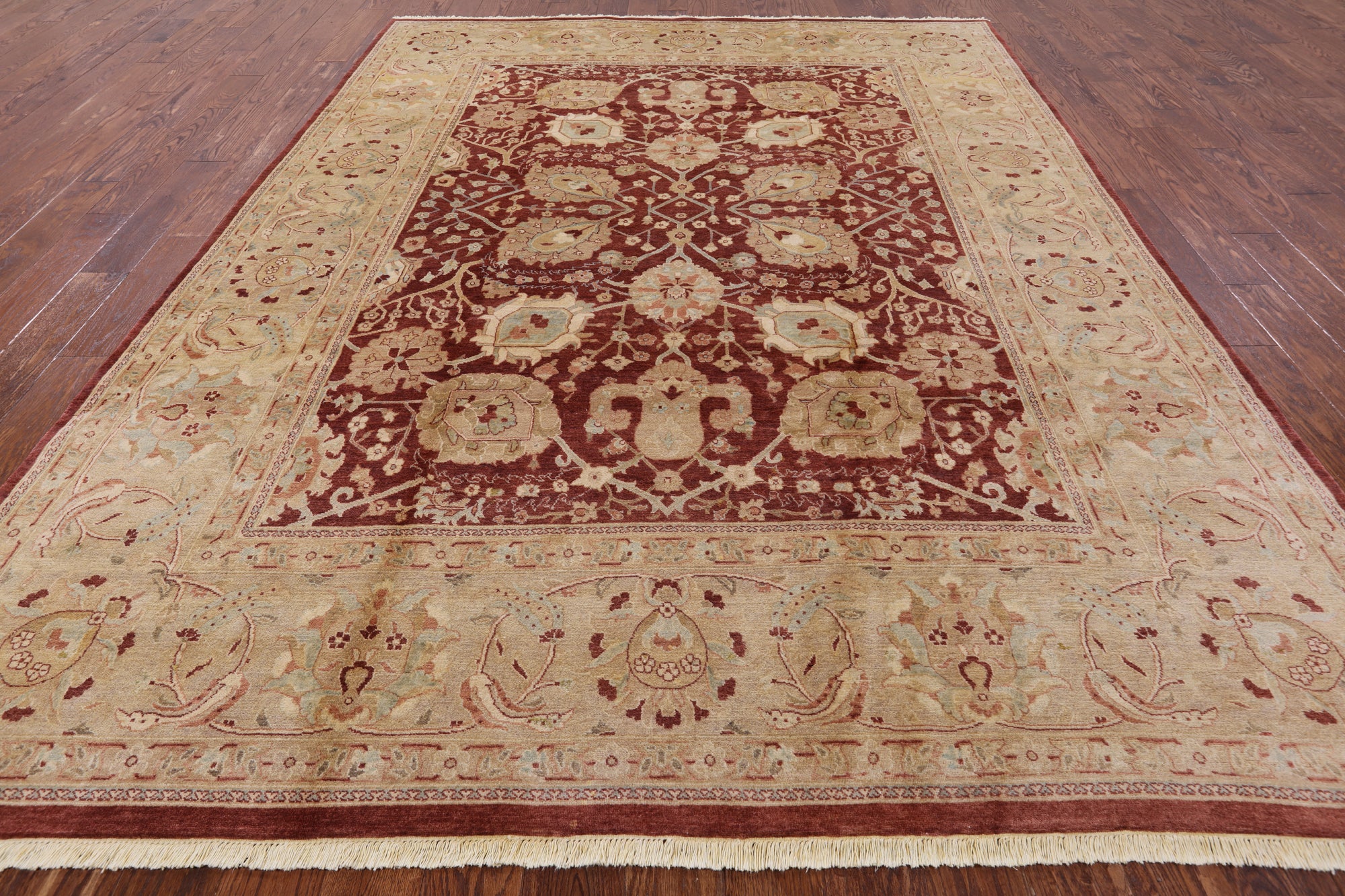 Peshawar Hand Knotted Area Rug - 8' 2" X 10' 10" - Golden Nile