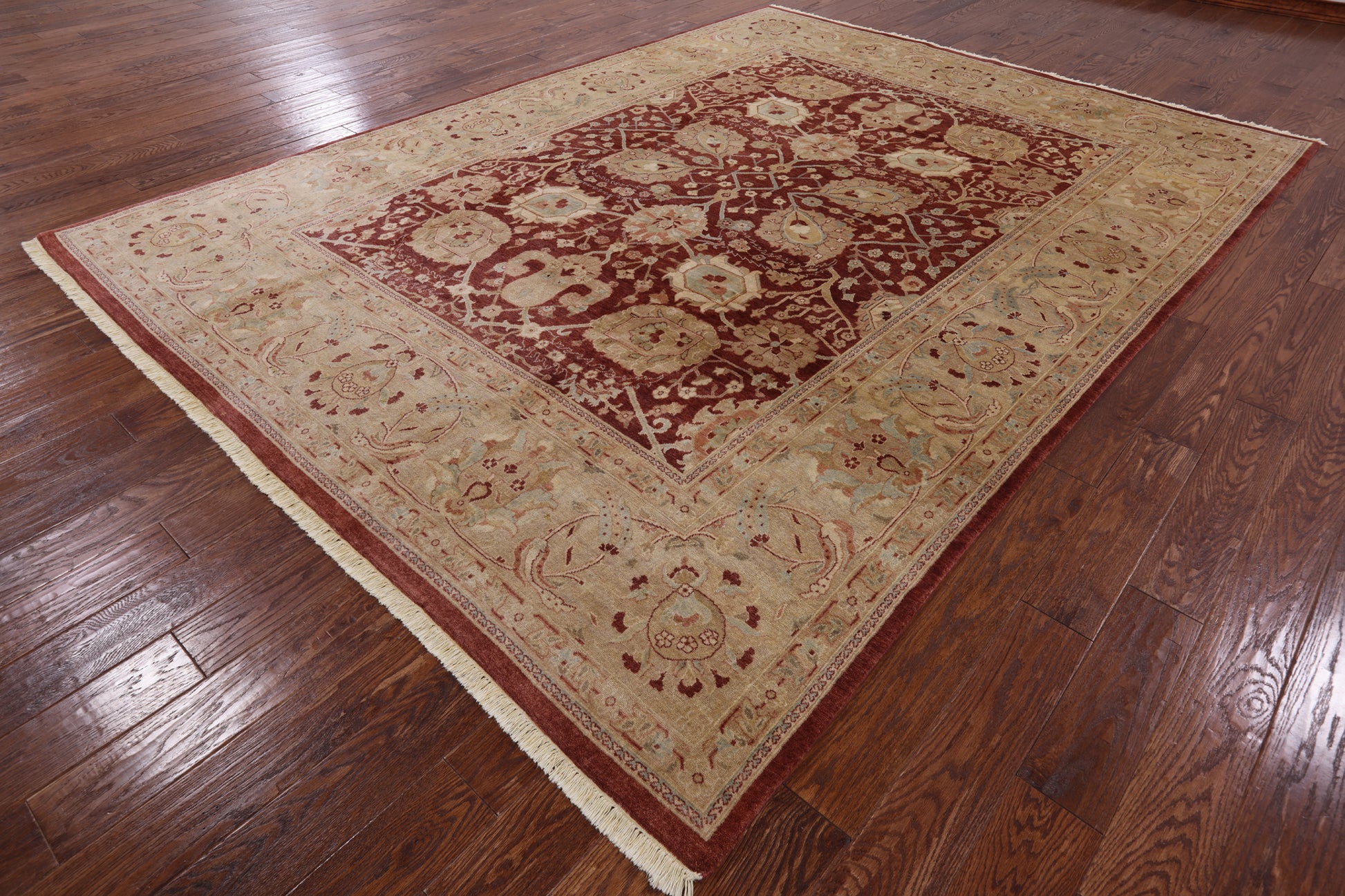Peshawar Hand Knotted Area Rug - 8' 2" X 10' 10" - Golden Nile
