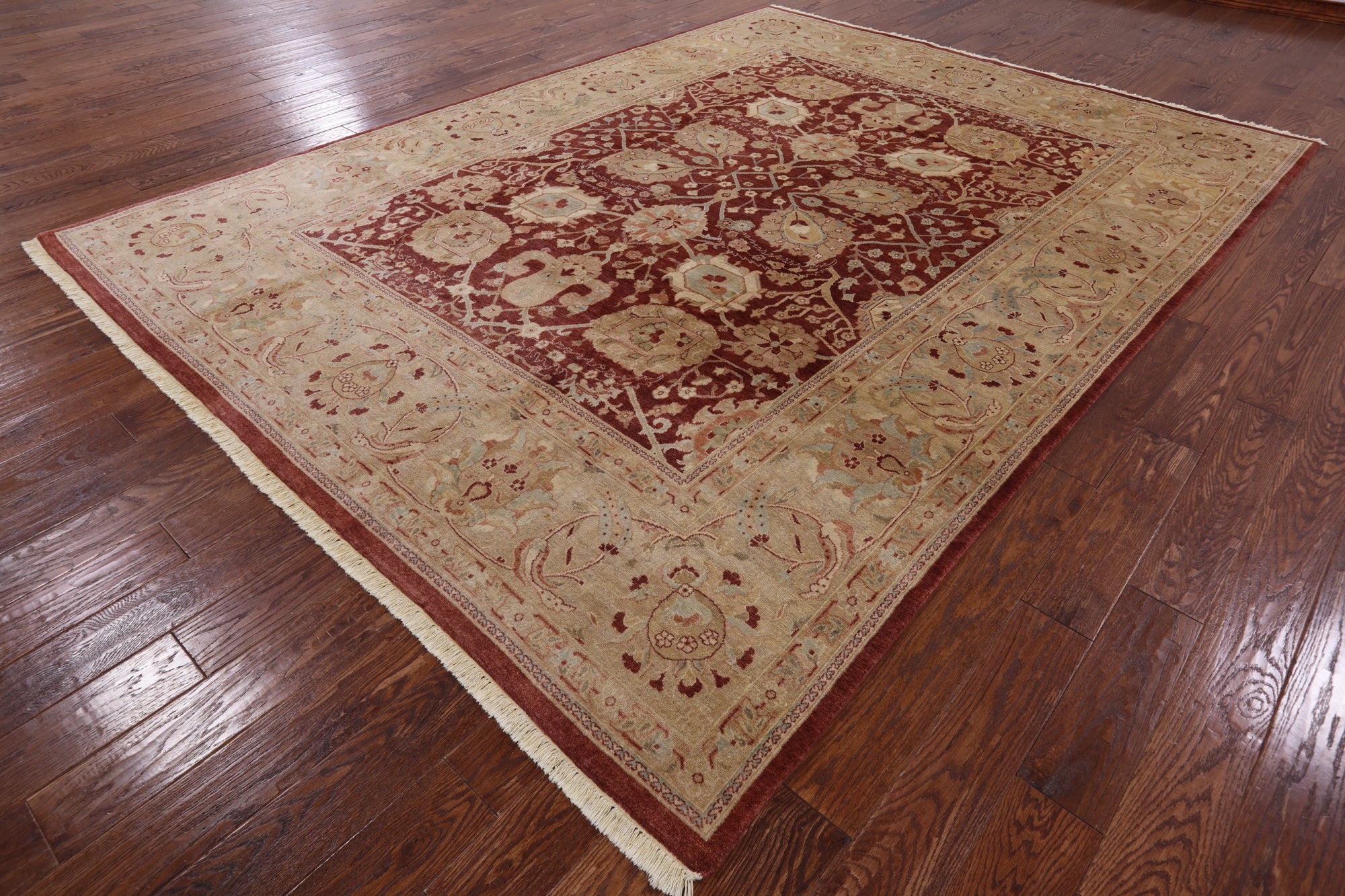 Peshawar Hand Knotted Area Rug - 8' 2" X 10' 10" - Golden Nile