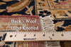 Peshawar Handmade Wool Area Rug - 8' 0" X 10' 1" - Golden Nile