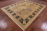 Peshawar Hand Knotted Area Rug - 8' 1" X 9' 7" - Golden Nile