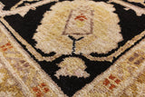 Peshawar Hand Knotted Area Rug - 8' 1" X 9' 7" - Golden Nile