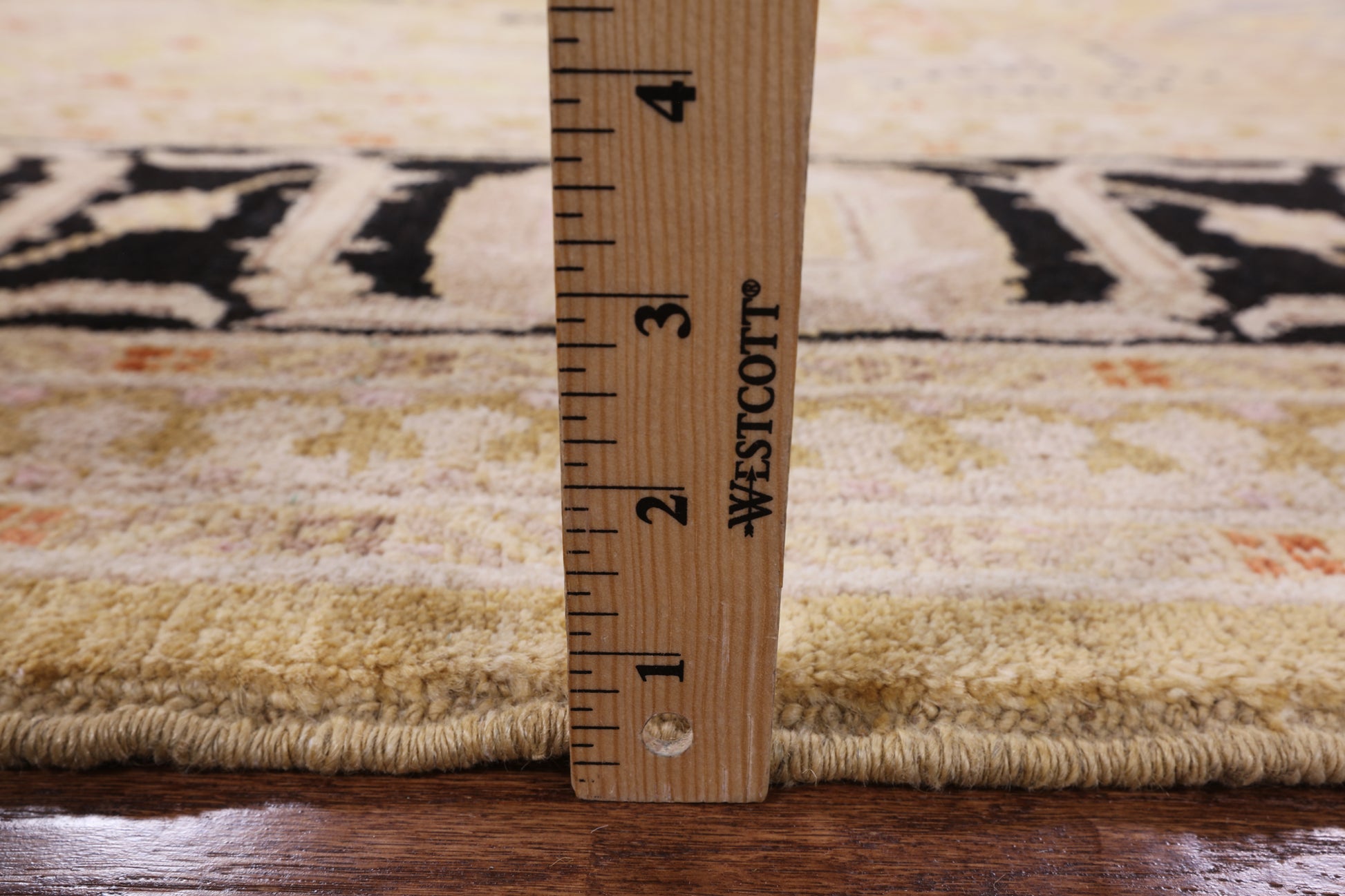 Peshawar Hand Knotted Area Rug - 8' 1" X 9' 7" - Golden Nile