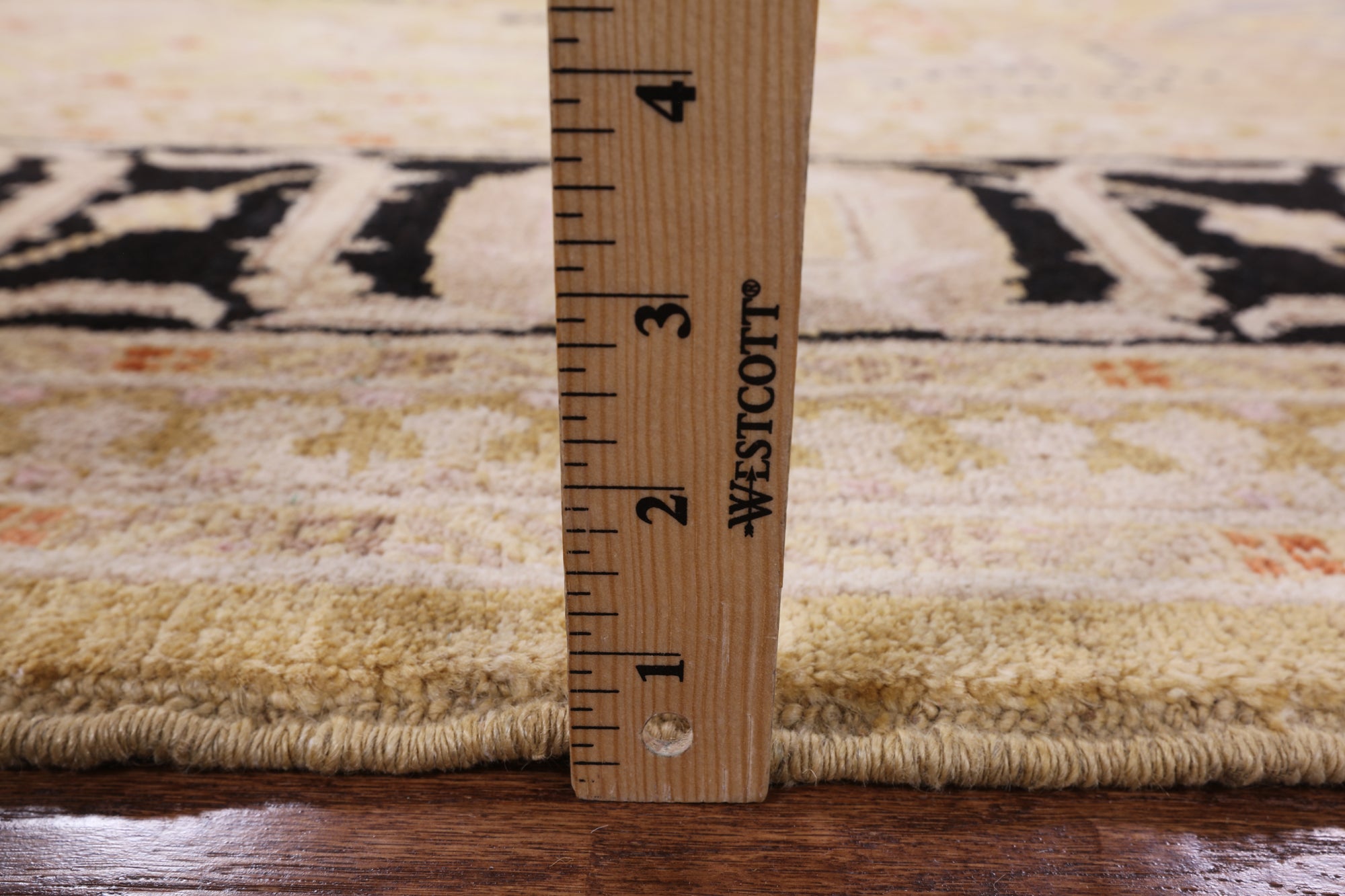 Peshawar Hand Knotted Area Rug - 8' 1" X 9' 7" - Golden Nile