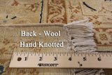 Chobi Peshawar Hand Knotted Wool Area Rug - 8' 2" X 10' 4" - Golden Nile