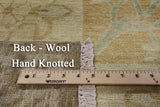 Chobi Peshawar Hand Knotted Wool Rug - 8' 0" X 9' 8" - Golden Nile