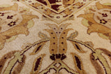 Red Peshawar Hand Knotted Area Rug - 6' 2" X 9' 3" - Golden Nile