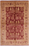 Persian Ziegler Hand Knotted Wool Area Rug - 5' 10" X 9' 2" - Golden Nile