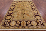 Peshawar Hand-Knotted Rug - 6' 1" X 8' 10" - Golden Nile