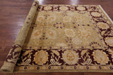 Peshawar Hand-Knotted Rug - 6' 1" X 8' 10" - Golden Nile