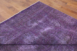 7 X 10 Oriental Purple Overdyed Rug - Golden Nile