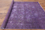 7 X 10 Oriental Purple Overdyed Rug - Golden Nile
