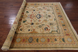 Hand Knotted Oriental Heriz Serapi Rug - 8' X 10' 3" - Golden Nile