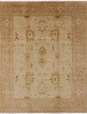 Chobi Peshawar Hand Knotted Wool Rug - 9' 2" X 11' 9" - Golden Nile