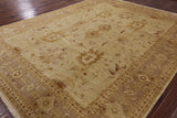 Chobi Peshawar Hand Knotted Wool Rug - 9' 2" X 11' 9" - Golden Nile