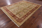 Oriental Peshawar Area Rug - 8' X 10' 1" - Golden Nile