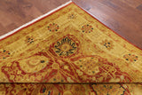 Peshawar Oriental Area Rug - 8' 1" X 10' 1" - Golden Nile