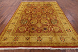 Peshawar Oriental Area Rug - 8' 1" X 10' 1" - Golden Nile