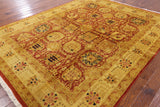 Peshawar Oriental Area Rug - 8' 1" X 10' 1" - Golden Nile