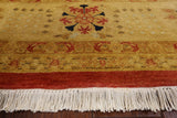 Peshawar Oriental Area Rug - 8' 1" X 10' 1" - Golden Nile