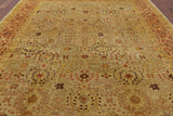 Peshawar Handmade Wool Area Rug - 9' 2" X 12' 0" - Golden Nile