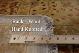 Peshawar Handmade Wool Area Rug - 9' 2" X 12' 0" - Golden Nile