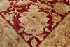 Peshawar Hand Knotted Wool Area Rug - 9' 1" X 12' 3" - Golden Nile