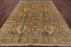 9 X 11 Hand Knotted Peshawar Area Rug - Golden Nile
