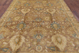 9 X 11 Hand Knotted Peshawar Area Rug - Golden Nile