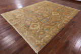 9 X 11 Hand Knotted Peshawar Area Rug - Golden Nile