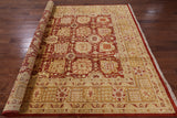 8 X 10 Hand Knotted Peshawar Area Rug - Golden Nile