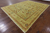 9 X 12 Hand Knotted Chobi Peshawar Area Rug - Golden Nile