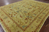 9 X 12 Hand Knotted Chobi Peshawar Area Rug - Golden Nile