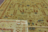 9 X 12 Hand Knotted Chobi Peshawar Area Rug - Golden Nile