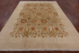 Peshawar Hand Knotted Wool Area Rug - 8' 1" X 10' 4" - Golden Nile