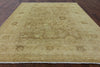 8 X 10 Oriental Hand Knotted Peshawar Area Rug - Golden Nile