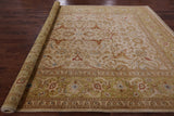 Ivory Peshawar Handmade Wool Rug - 9' 3" X 12' 0" - Golden Nile