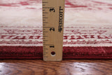 Red Peshawar Hand Knotted Wool Rug - 8' 5" X 10' 3" - Golden Nile